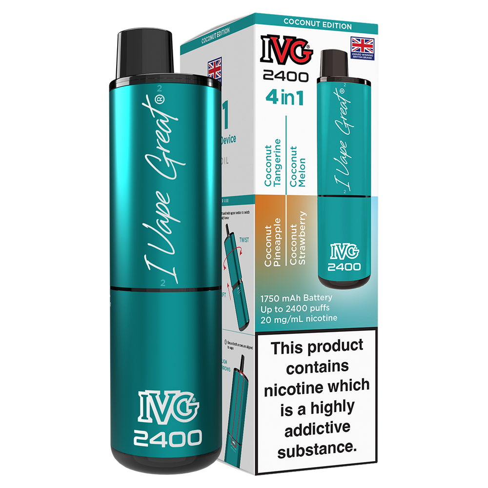 Coconut Edition IVG 2400 Disposable Device