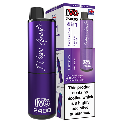 Purple Edition IVG 2400 Disposable Device