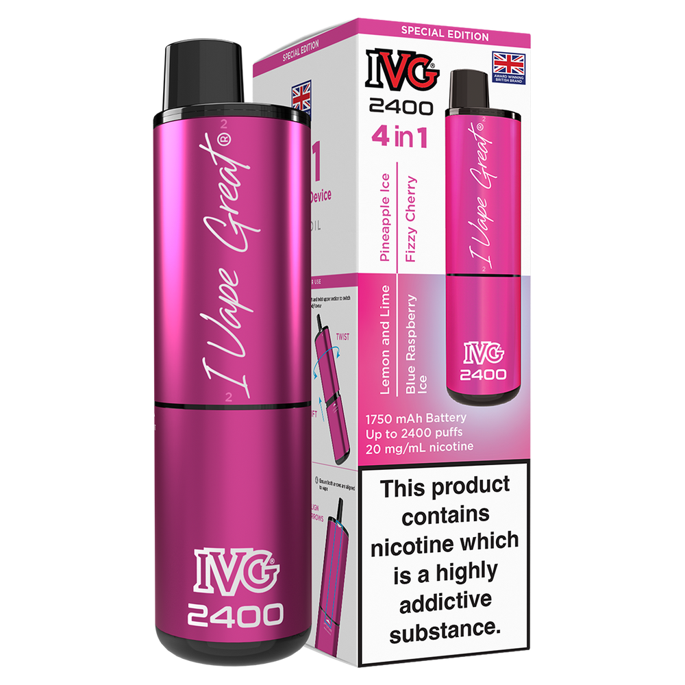 Special Edition IVG 2400 Disposable Device