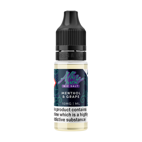 Menthol & Grape Nic Salt by Alka Mist 10ml 10mg