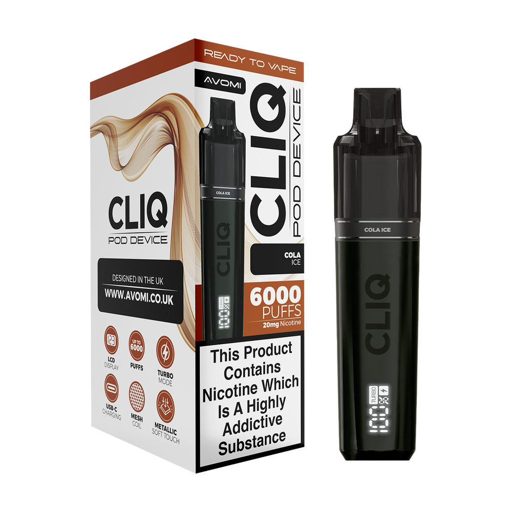 Avomi Cliq 6000 Puff Vape Kit