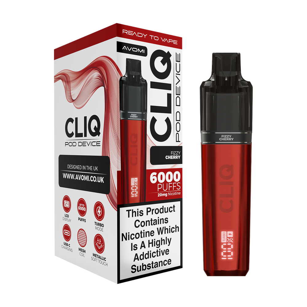 Avomi Cliq 6000 Puff Vape Kit