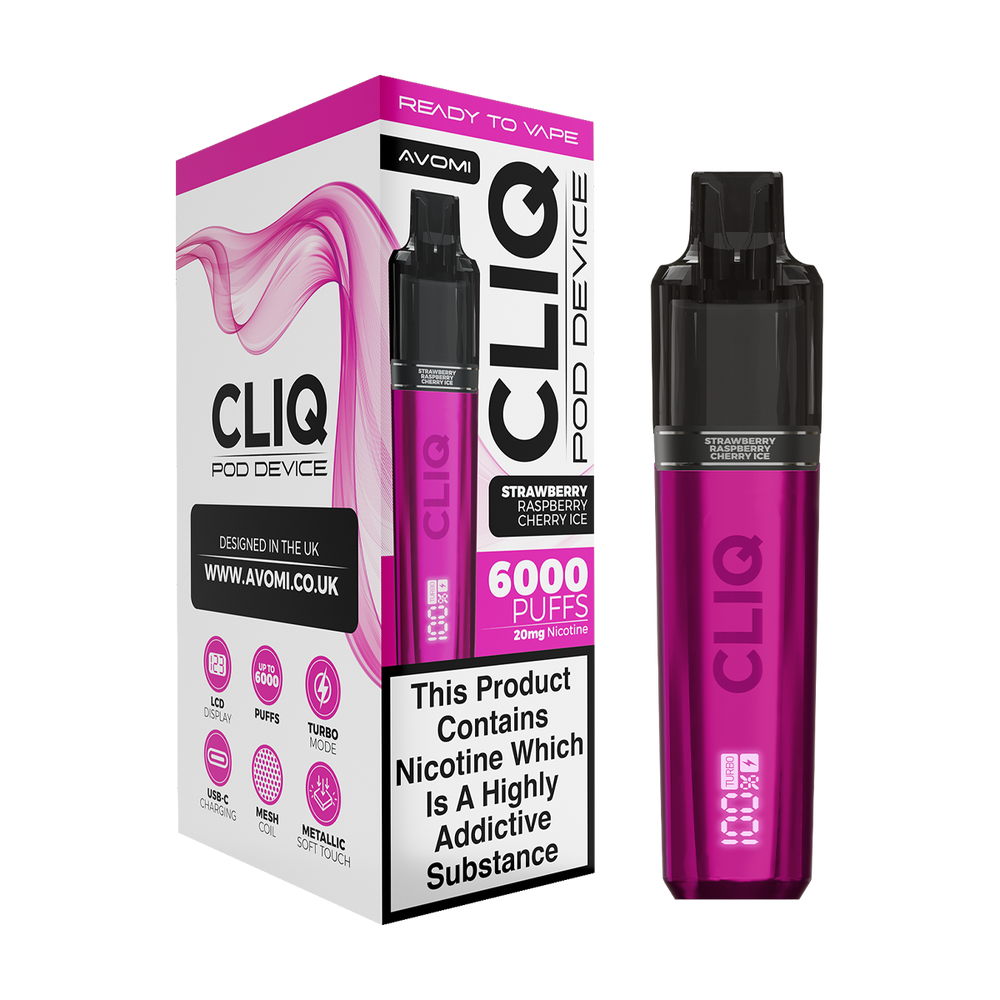 Avomi Cliq 6000 Puff Vape Kit