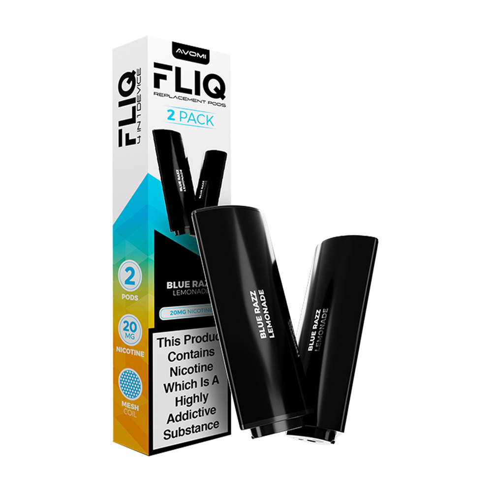 Blue Razz Lemonade Avomi Fliq 4in1 Pods