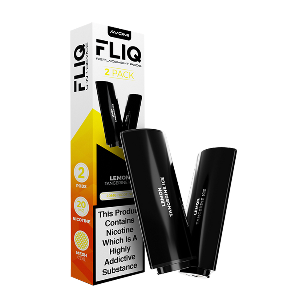 Lemon Tangerine Ice Avomi Fliq 4in1 Pods