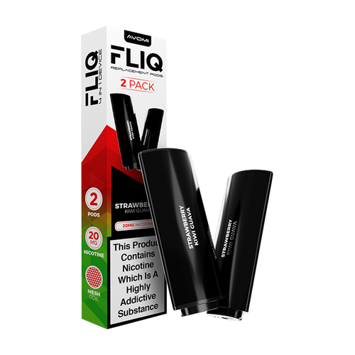 Strawberry Kiwi Guava Avomi Fliq 4in1 Pods