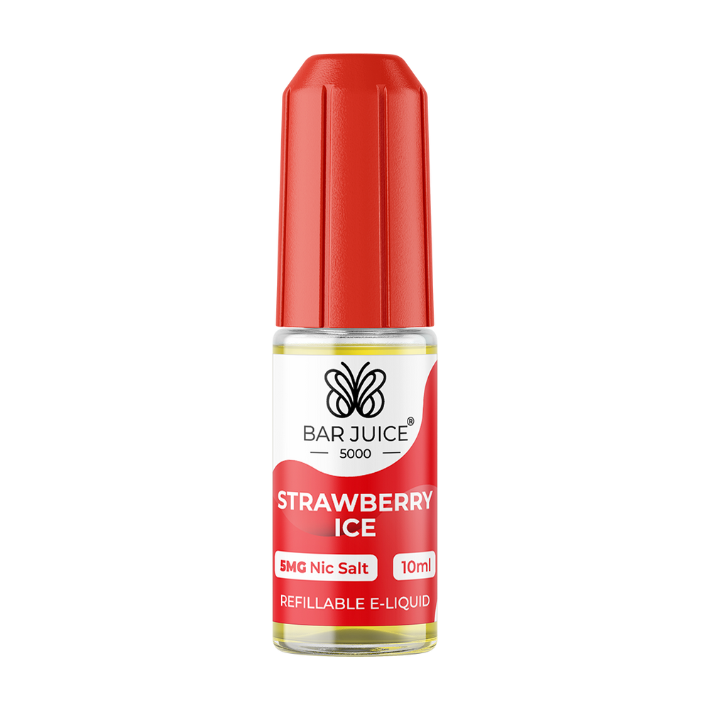 Strawberry Ice Nic Salt by Bar Juice 5000 5mg