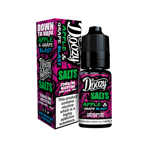 doozy vape co salts apple and grape blast 10ml