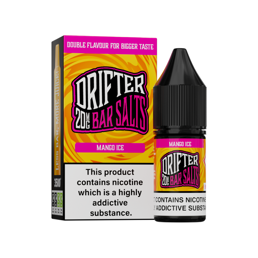 Mango Ice Nic Salt by Drifter Bar Salts 10ml 20mg