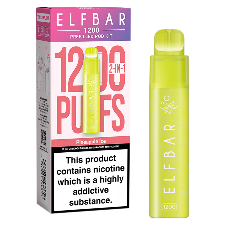 Pineapple Ice Elf Bar 1200 Pod Kit