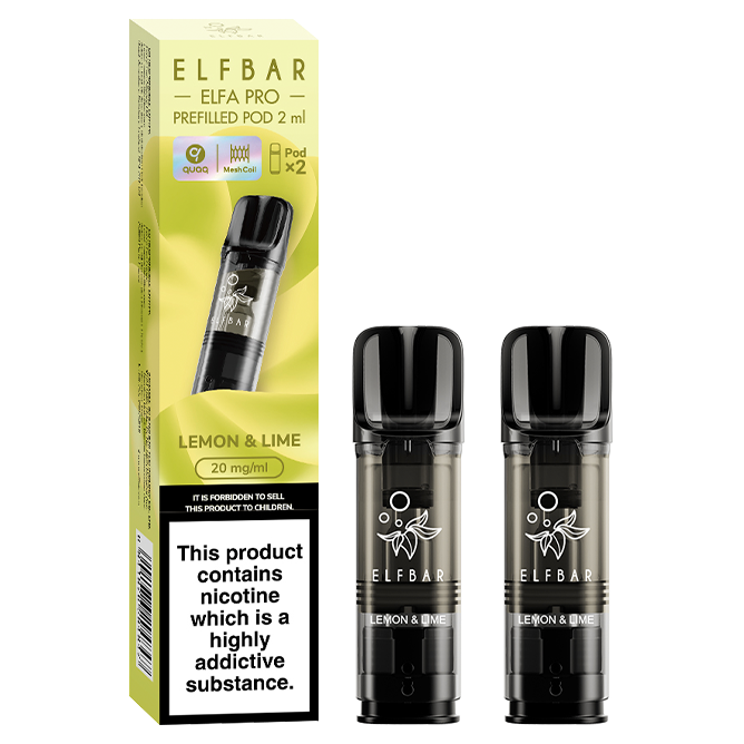 Lemon & Lime Elf Bar Elfa Pro Pods