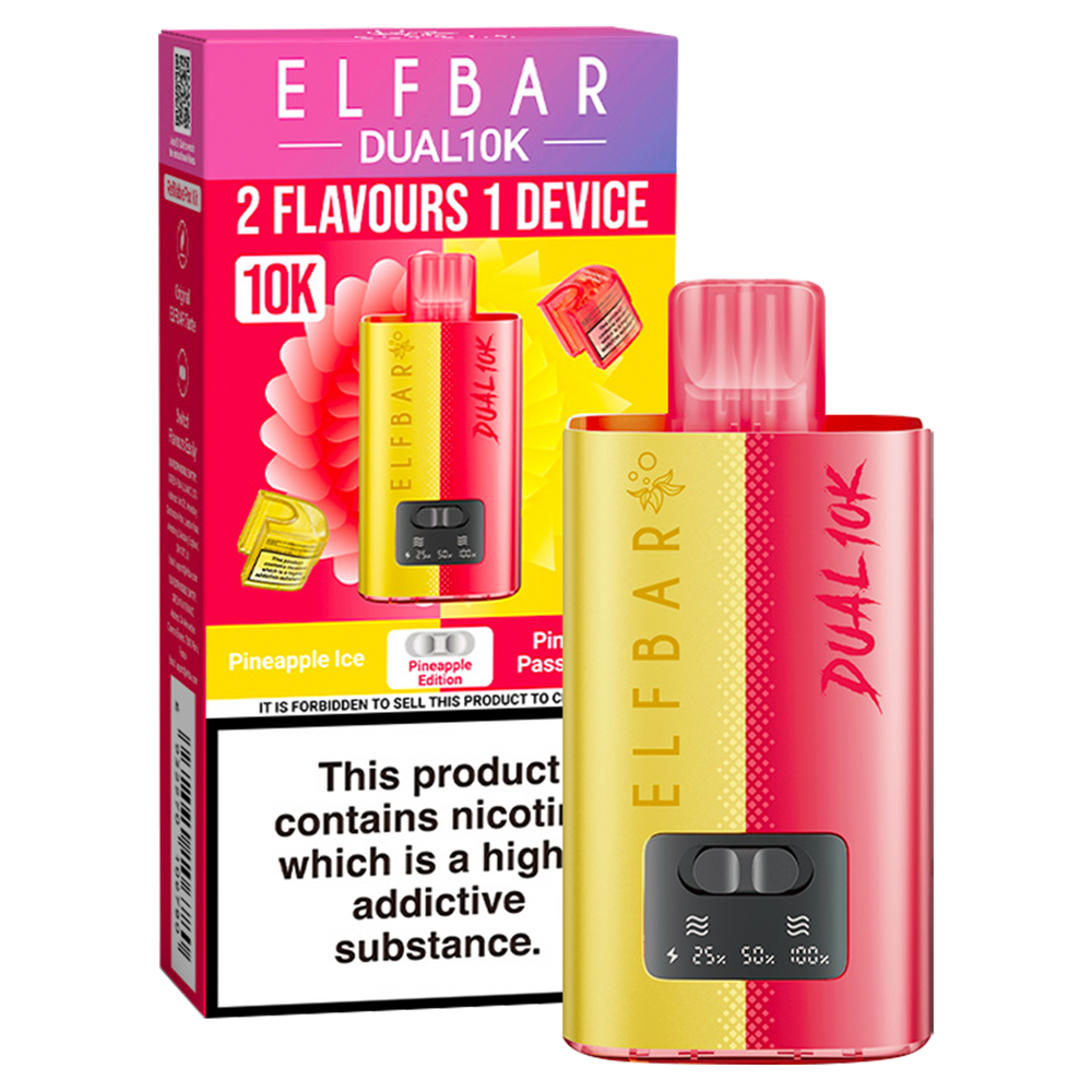 Elfbar Dual 10k Vape Kit Pineapple Edition