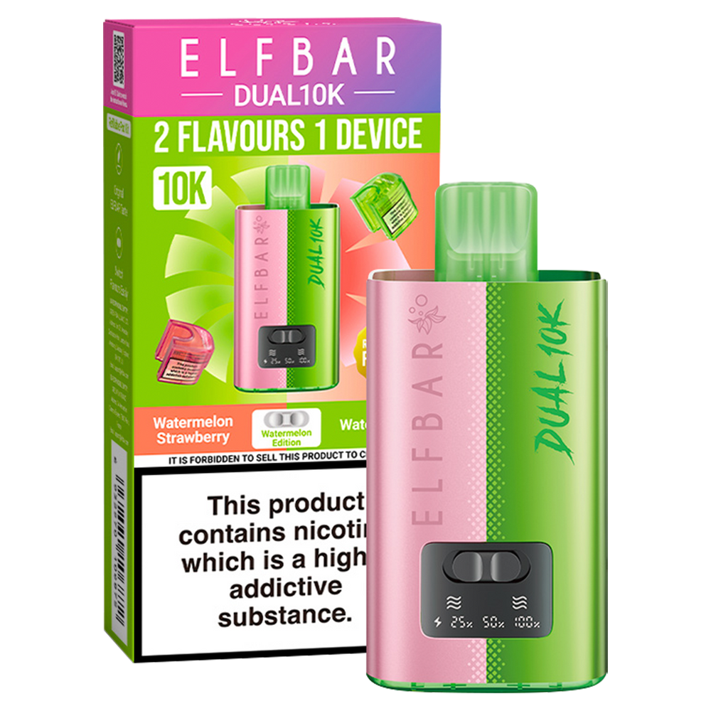 Elfbar Dual 10k Vape Kit Watermelon Edition