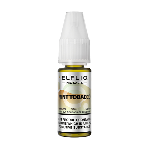 elfbar elfliq mint tobacco nic salt 10ml