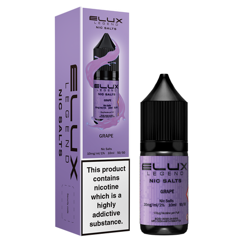 Grape Nic Salt by Elux 10ml