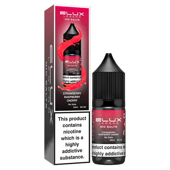 Strawberry Raspberry Cherry Nic Salt by Elux 10ml – Vapemate