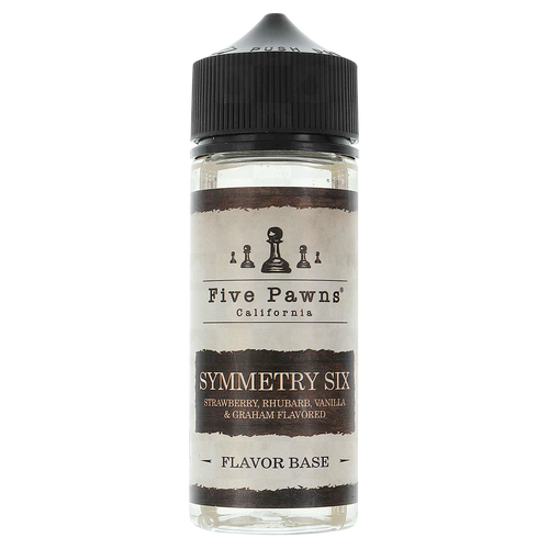 five pawns 100ml symmetry six rhubarb and strawberries