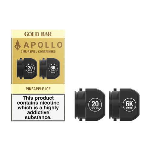 Pineapple Ice Gold Bar Apollo Refills