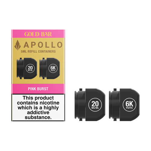 Pink Burst Gold Bar Apollo Refills