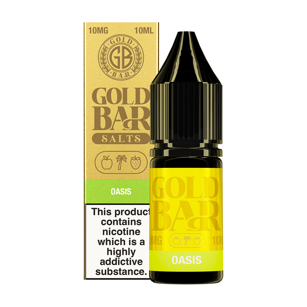 Oasis Nic Salt by Gold Bar 10ml 10mg