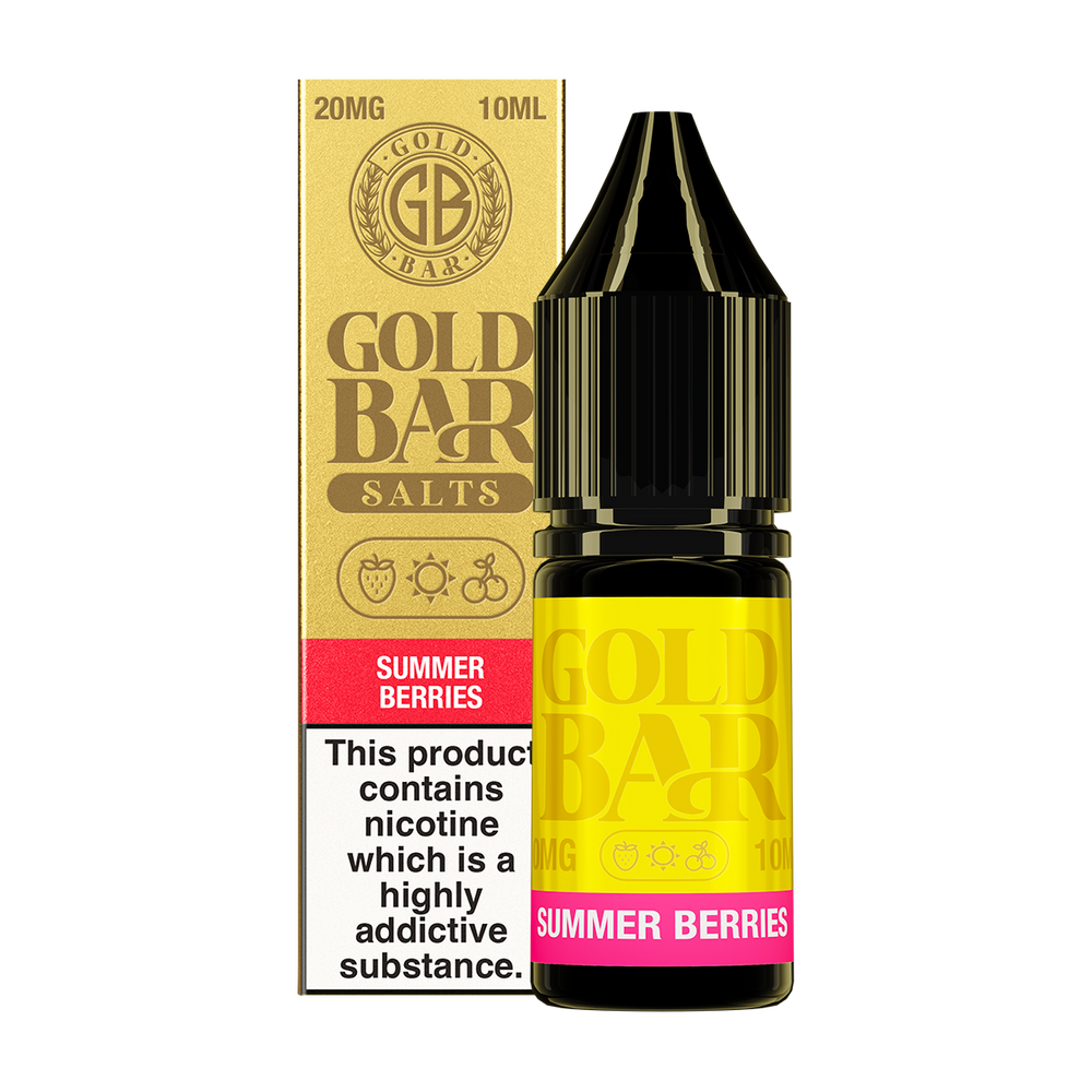 Summer Berries Nic Salt by Gold Bar 10ml 20mg