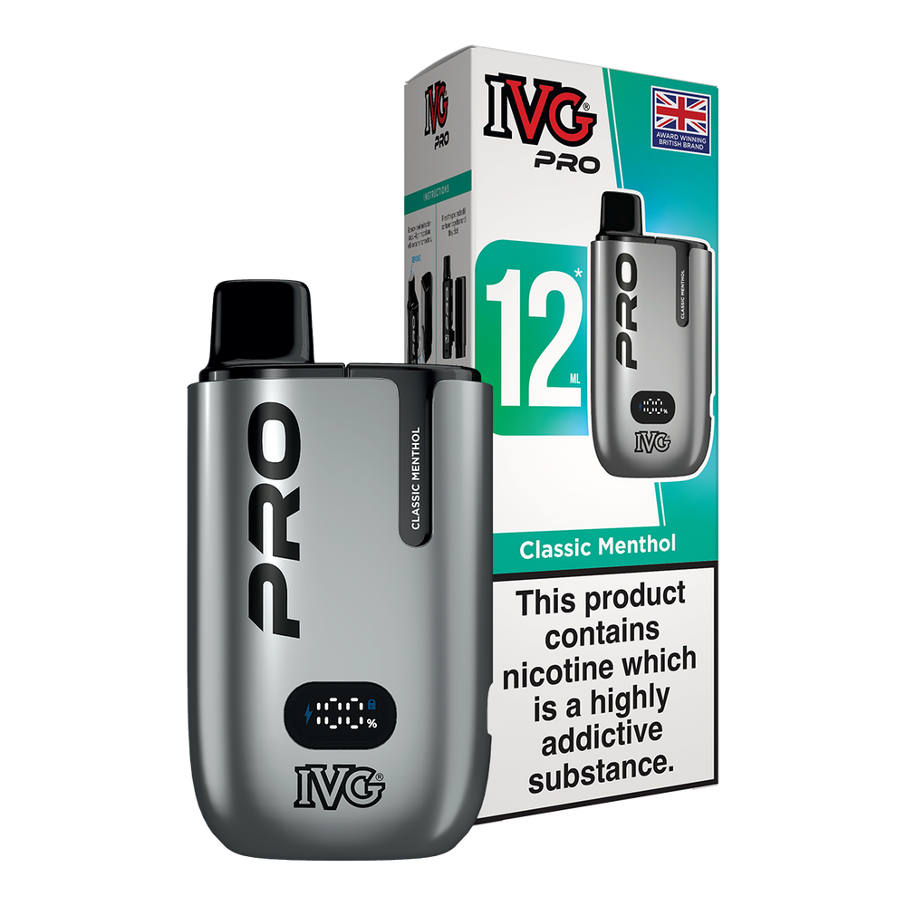 IVG Pro 12 Vape Kit Classic Menthol