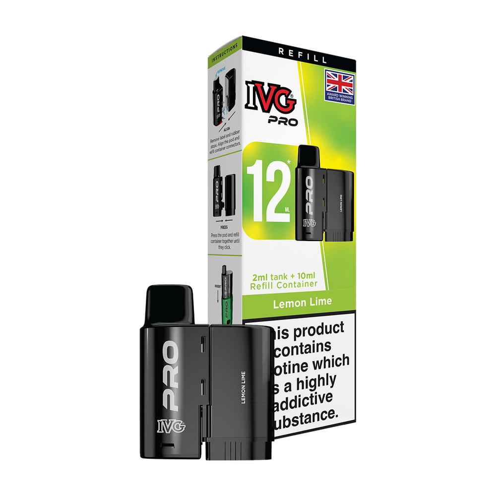 Lemon Lime IVG Pro 12 Refill Pack