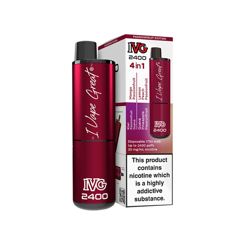 Passionfruit Edition IVG 2400 Disposable Device