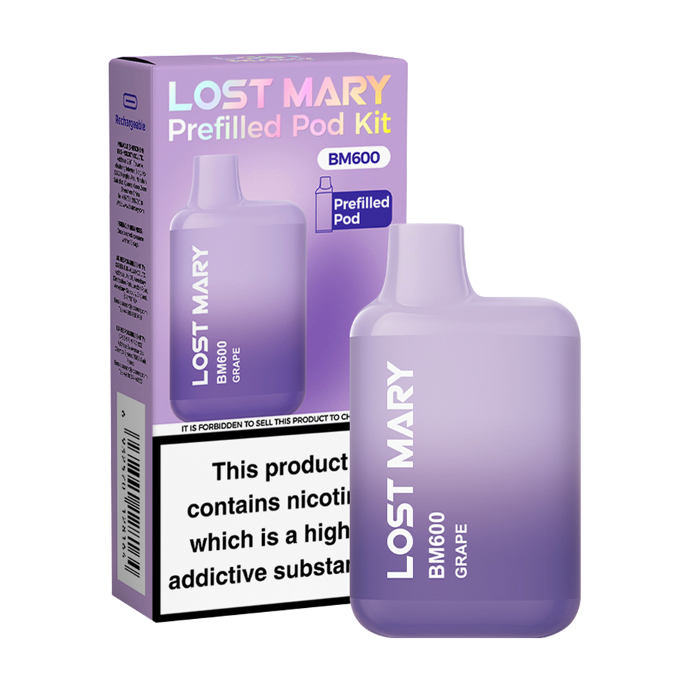 Lost Mary BM600 Prefilled Pod Kit Grape