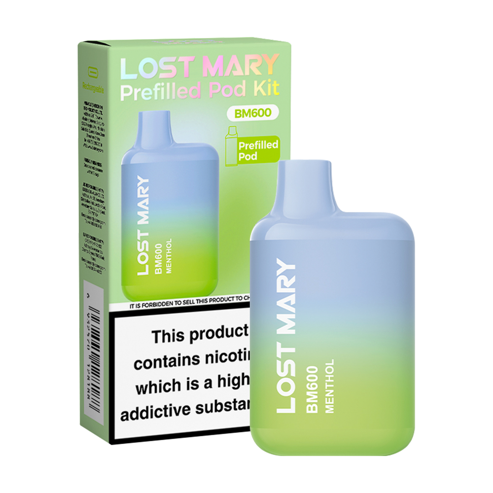 Lost Mary BM600 Prefilled Pod Kit Menthol