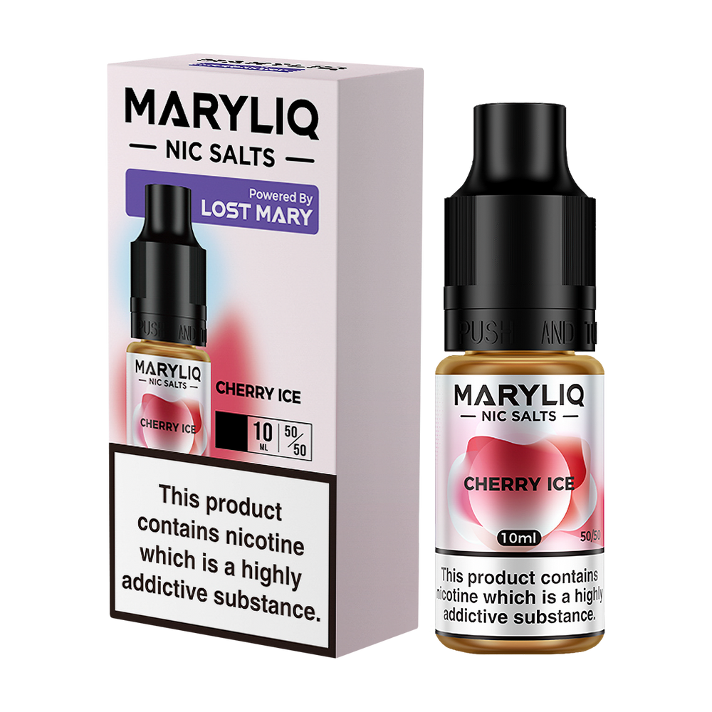 Cherry Ice Maryliq Nic Salt by Lost Mary