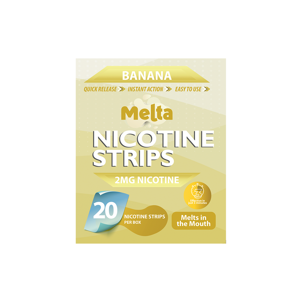 Banana Melta Nicotine Strips