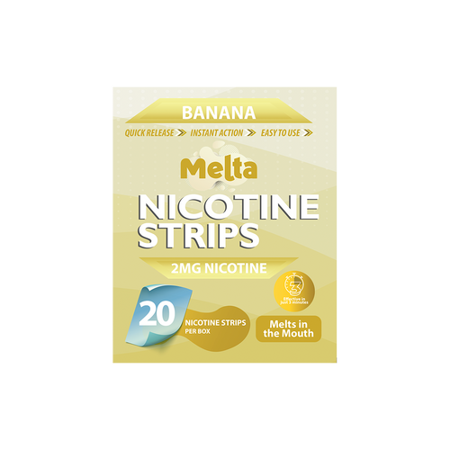 Banana Melta Nicotine Strips