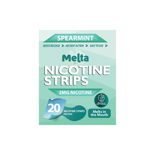 Spearmint Melta Nicotine Strips