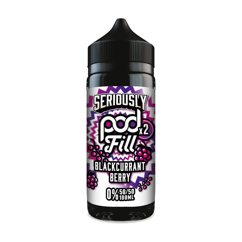 seriously pod fill 2 blackcurrant berry 100ml