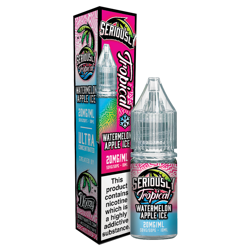 Watermelon Apple Ice Nic Salt by Seriously Tropical - 10ml