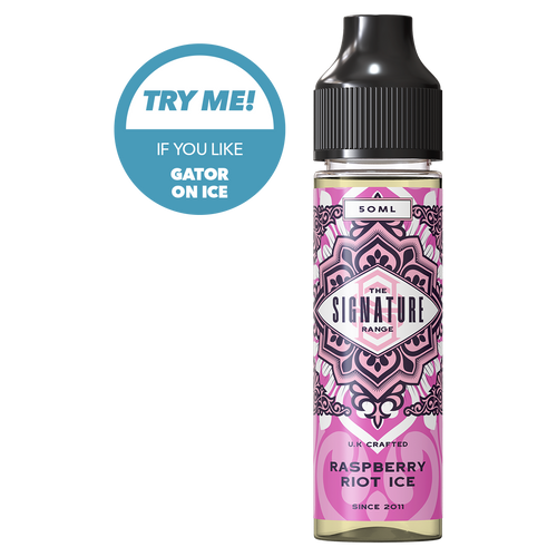 Raspberry Riot Ice by The Signature Range 50ml