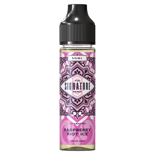 Raspberry Riot Ice by The Signature Range 50ml