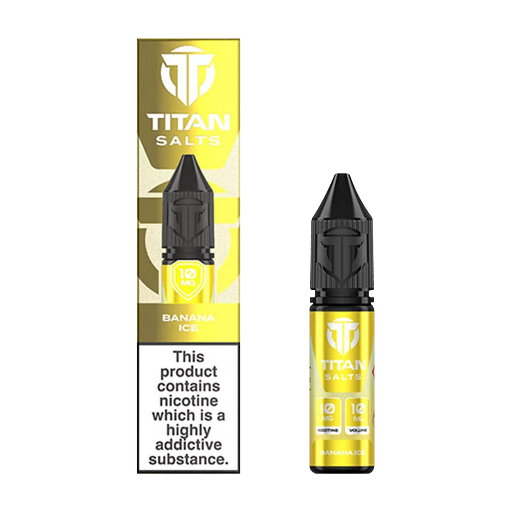 titan nic salts 10ml banana ice