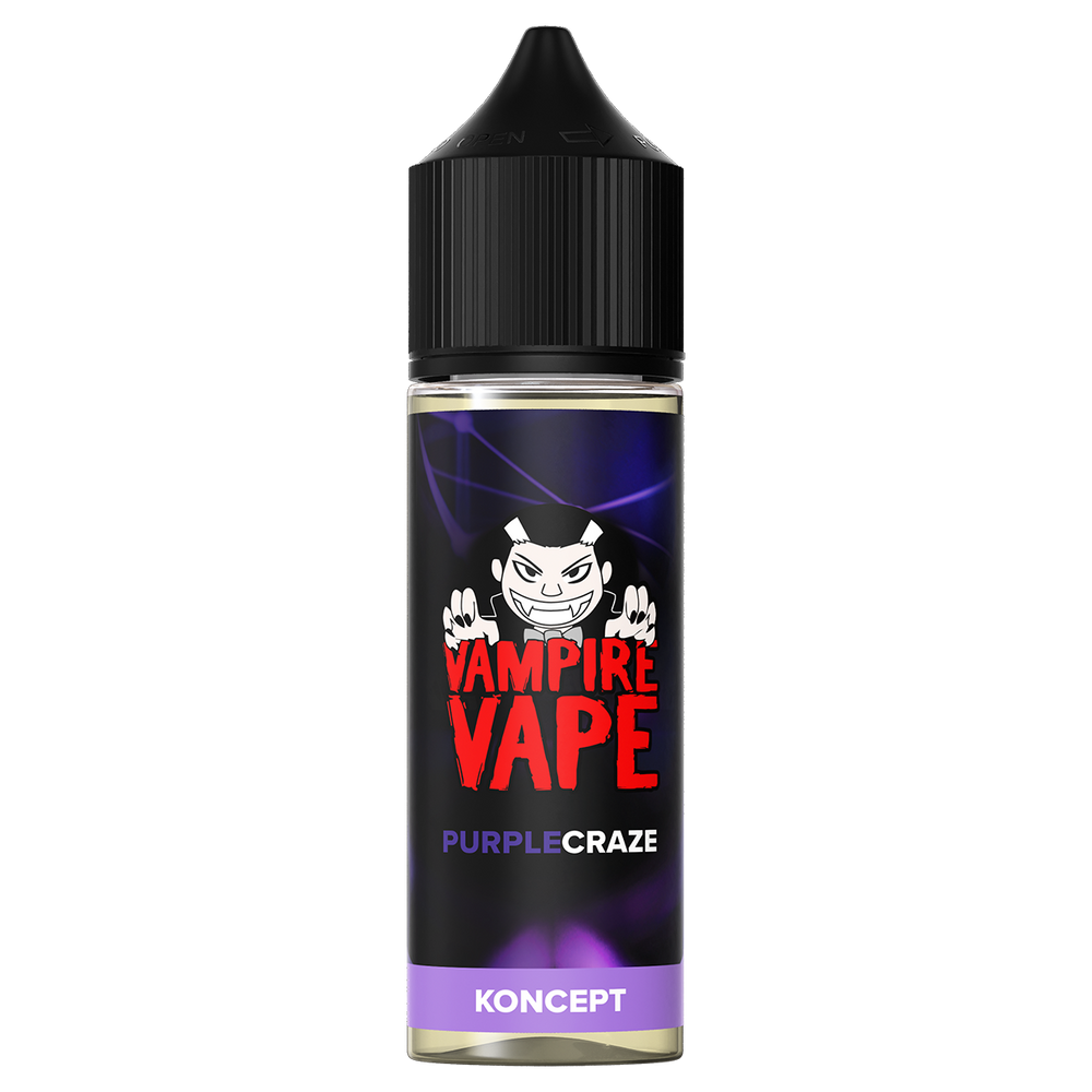 Purple Craze 50ml Shortfill by Vampire Vape Purple Craze