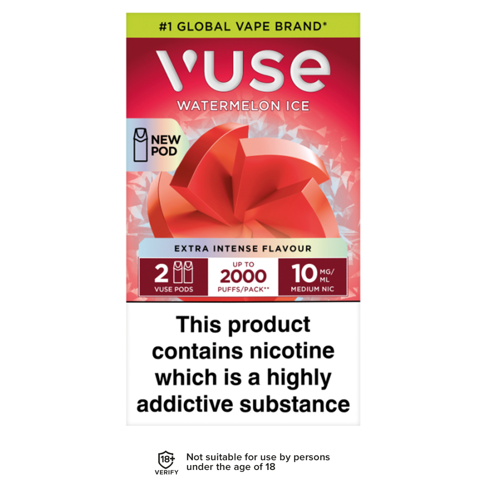 Watermelon Ice Vuse Pro Pods 10mg