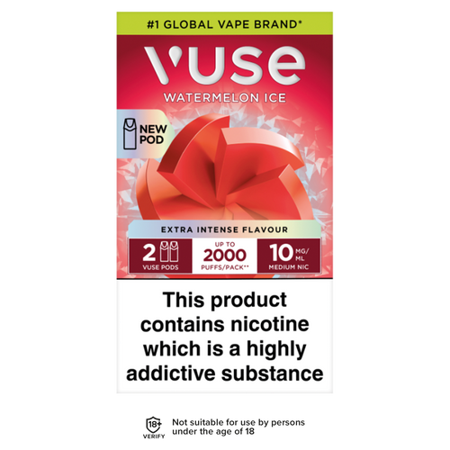 Watermelon Ice Vuse Pro Pods 10mg