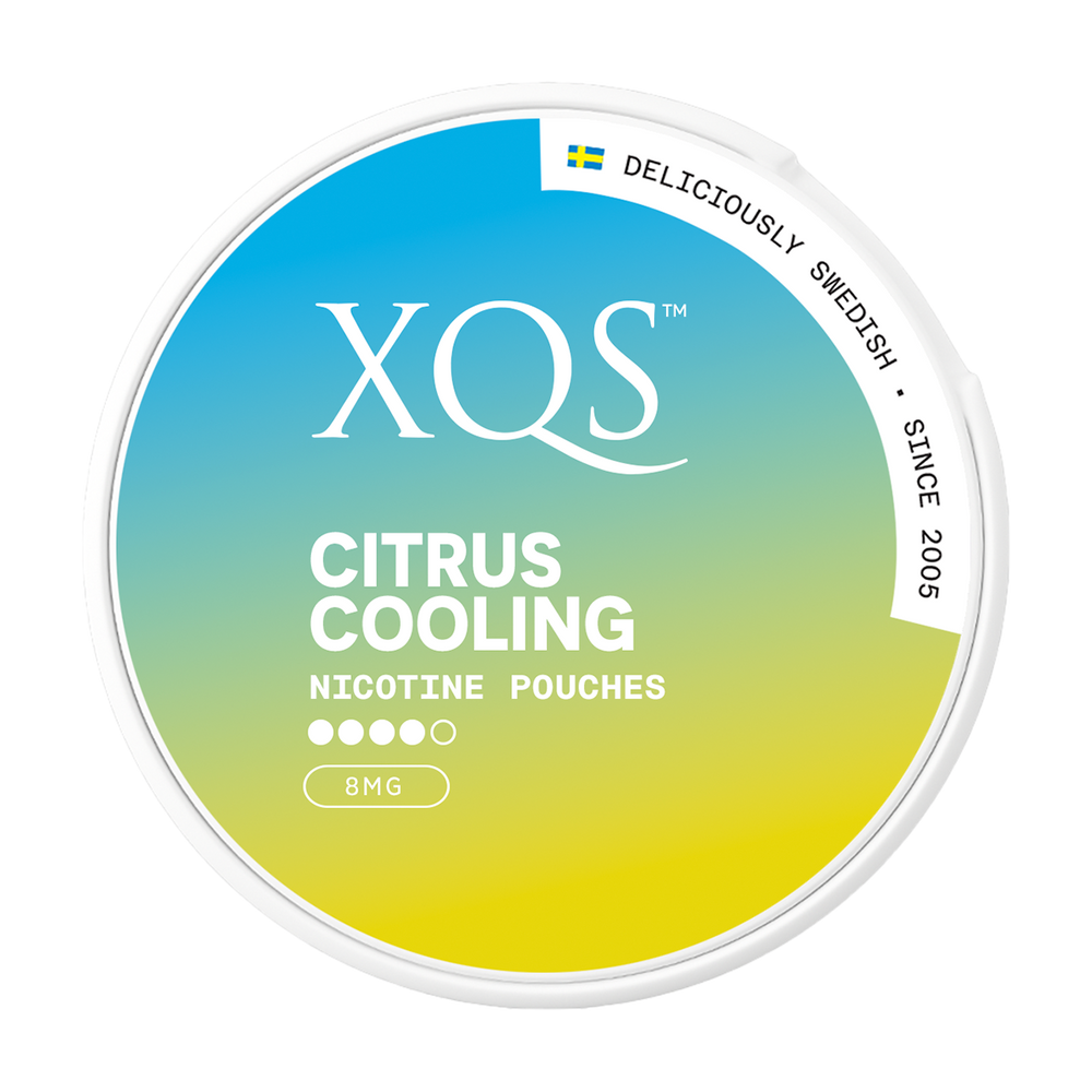 Citrus Cooling XQS Nicotine Pouches