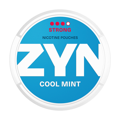 zyn nicotine pouches cool mint strong